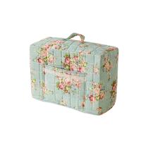 Capa para Máquina de Costura Rannyfol Floral Matelassê 43 cm
