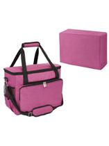 Capa para máquina de costura YELAIYEHAO 45 x 23 x 33 cm rosa-escuro Capa para máquina de costura YELAIYEHAO 45 x 23 x 33 cm rosa-escuro