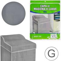 Capa Para Maquina De Lavar 8 A 15Kg De Vinil Lisa - Plast Leo Capa Para Maquina De Lavar 8 A 15Kg De Vinil Lisa - Plast Leo