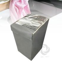 Capa para máquina de lavar brastemp 15kg bwk transparente - Clean Capas