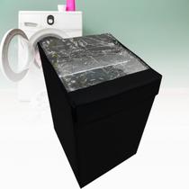 Capa para máquina de lavar brastemp 15kg double wash transparente