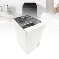 Capa para máquina de lavar brastemp 17kg bw17lta transparente