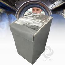 capa para máquina de lavar brastemp 17kg bwk transparente - Clean Capas