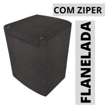 Capa para máquina de lavar Brastemp Consul Electrolux 7 8 9 10 11 12 13 14 15 16 17 Kg com zíper