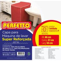 Capa Para Maquina De Lavar (Cores Sortidas) Perfetto Reforcada P 0464 Capa Para Maquina De Lavar (Cores Sortidas) Perfetto Reforcada P 0464