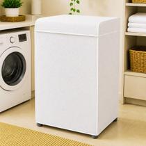 Capa Para Maquina De Lavar Forrada Impermeavel Branca M Abertura Superior Protetora Para Lavadora Roupas Electrolux Brastemp Consul 10kg 11kg 12kg Capa Para Maquina De Lavar Forrada Impermeavel Branca M Abertura Superior Protetora Para Lavadora Roupas Electrolux Brastemp Consul 10kg 11kg 12kg