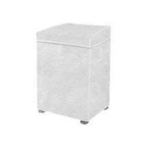 Capa para Máquina de Lavar Forrada Tam. G - Branca Capa para Máquina de Lavar Forrada Tam. G - Branca