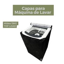 Capa para máquina de lavar midea 13kg impermeável flex - Capas Flex