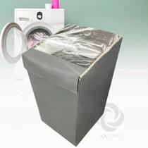 capa para máquina de lavar panasonic 14kg transparente - Clean Capas