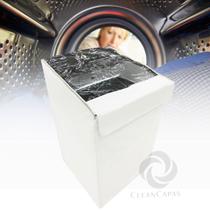 Capa para máquina de lavar panasonic 16kg transparente - Clean Capas