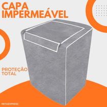 Capa para Máquina de Lavar Roupas com Ziper 10kg 11kg 12kg 13kg 14kg 15kg 16kg 17kg 18kg flanelado Florido Electrolux Brastemp Consul Capa para Máquina de Lavar Roupas com Ziper 10kg 11kg 12kg 13kg 14kg 15kg 16kg 17kg 18kg flanelado Florido Electrolux Brastemp Consul