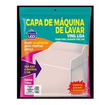 Capa Para Maquina De Lavar Roupas Em Vinil Lisa GG