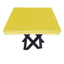 Capa para Mesa de Bar Amarela 70x70 Centímetros