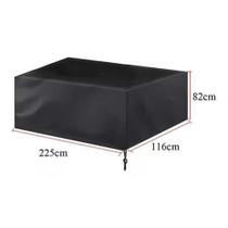 Capa Para Mesa De Sinuca E Bilhar 225X116X82Cm