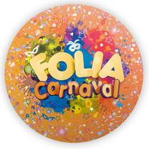 Capa Para Mini Painel Redondo 50cm Tema Carnaval Arco Colorido Festa Folia Bloquinho