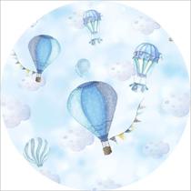 Capa Para Mini Painel Redondo 50x50cm Festa Mesa Tema Variado Sistema Veste Fácil Decoração