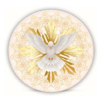 Capa Para Mini Painel Redondo 50x50cm Helanca Premium Tema Batizado Anjinho Bebê Religioso Capa Para Mini Painel Redondo 50x50cm Helanca Premium Tema Batizado Anjinho Bebê Religioso