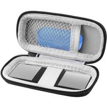 Capa para monitor cardíaco ALKOO compatível com AliveCor Kardia Mobile ECG/para KardiaMobile 6L para dispositivos Apple e Android somente capa (preta)