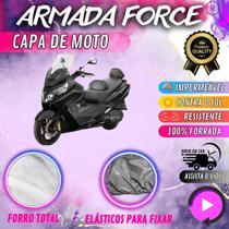 Capa para Moto DAFRA MAXSYM 400i 100% Forrada Forro Total Armada Force 100% Impermeável Forro Total Protege Sol Chuva Poeira Lona Proteção Automotiva Capa para Moto DAFRA MAXSYM 400i 100% Forrada Forro Total Armada Force 100% Impermeável Forro Total Protege Sol Chuva Poeira Lona Proteção Automotiva