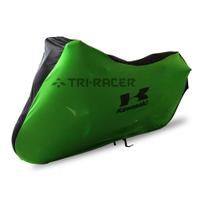 Capa Para Moto DualColor Kawasaki Tam. M (permeavel) Capa Para Moto DualColor Kawasaki Tam. M (permeavel)