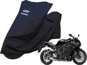Capa Para Moto Esportiva Honda CBR 650R Tecido Impermeável Capa Para Moto Esportiva Honda CBR 650R Tecido Impermeável