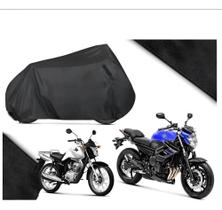 Capa Para Moto Forrada Impermeável Térmica Sol C Preto