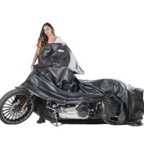 Capa Para Moto Forrada Impermeável Térmica Sol Chuva