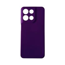 Capa Para Moto G36 Aveludada - Capinha Colorida P/ Motorola Cor:Roxo-Escuro