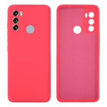 Capa para Moto G60 com Proteção de Câmera Lisa