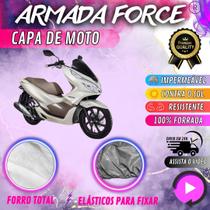 Capa para Moto HONDA PCX 150 100% Forrada Forro Total Armada Force 100% Impermeável Forro Total Protege Sol Chuva Poeira Lona Proteção Automotiva Capa para Moto HONDA PCX 150 100% Forrada Forro Total Armada Force 100% Impermeável Forro Total Protege Sol Chuva Poeira Lona Proteção Automotiva