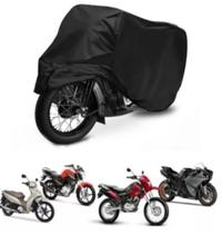 Capa Para Moto Impermeável PVC Super Resistente Protege Conta Sol Chuva Vento Opção Econômica 1 Peça