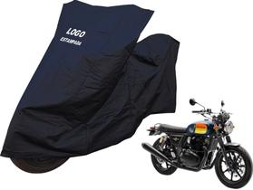 Capa Para Moto Royal Enfield Interceptor Tecido Impermeável