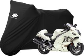 Capa Para Moto Suzuki Hayabusa De Tecido Helanca Lycra