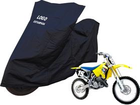 Capa Para Moto Suzuki RM 125 RM 80 Impermeável Durável Capa Para Moto Suzuki RM 125 RM 80 Impermeável Durável