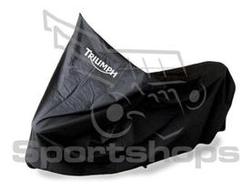 Capa Para Moto Triumph Em Rip Stop Preto Capa Para Moto Triumph Em Rip Stop Preto