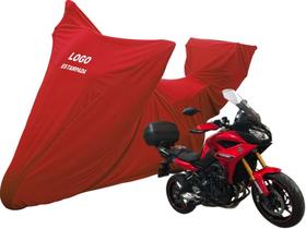 Capa Para Moto Yamaha Mt 09 Tracer Com Baú Postagem Imediata Capa Para Moto Yamaha Mt 09 Tracer Com Baú Postagem Imediata