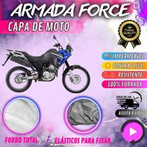 Capa para Moto YAMAHA TÉNÉRÉ 250 100% Forrada Forro Total Armada Force 100% Impermeável Forro Total Protege Sol Chuva Poeira Lona Proteção Automotiva