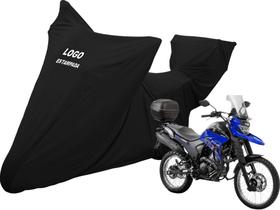 Capa Para Moto Yamaha Xtz 250 Lander Com Top Case