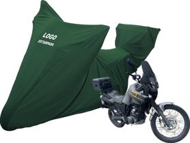 Capa Para Motocicleta Yamaha Xt 660 Z Ténéré Com Bauleto