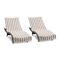 Capa para Móveis Arkwright California Chaise Lounge 76x216cm Capa para Móveis Arkwright California Chaise Lounge 76x216cm