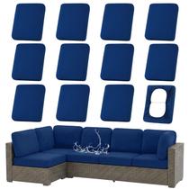 Capa para Móveis hyha Impermeável e Resistente a UV 12 Peças Azul Marinho Capa para Móveis hyha Impermeável e Resistente a UV 12 Peças Azul Marinho