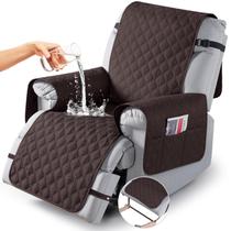 Capa para móveis: poltrona reclinável impermeável TAOCOCO, 63 cm, Seat Chocolate