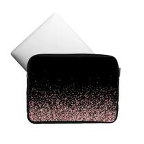Capa Para Notebook 15.6 Case Pasta Com Zíper Glitter Rosa