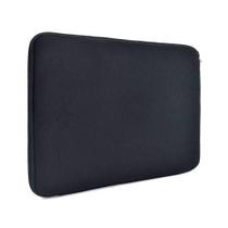 Capa para Notebook 15.6 Polegadas em Neoprene e Ziper - Preto