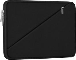 Capa para notebook BOOEUDI 17,3" resistente a impactos com bolso preta Capa para notebook BOOEUDI 17,3" resistente a impactos com bolso preta