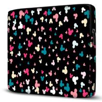 Capa para Notebook Mickey e Minnie Com Bolso