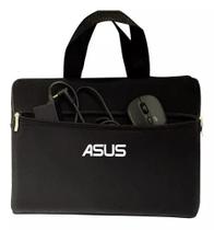 Capa Para Notebook Neoprene 15.6 Polegadas Com Alça de Mão e Bolso Externo Asus Branco