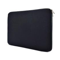 Capa para Notebook Tipo Luva com Ziper em Neoprene Preto
