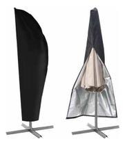 Capa Para Ombrelone Impermeável 300x50x48cm Com Zíper