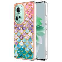 Capa para OPPO Reno 11 5G BIOPLJ Colorful Flowers Pattern
